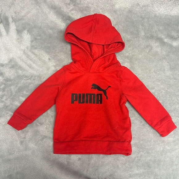 Puma - LIKE NEW - pullover hoodie. Size 6-9 months - Picture 1 of 3